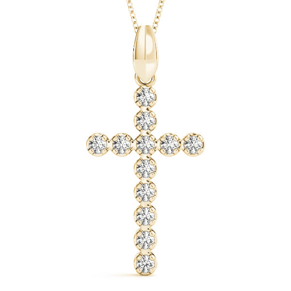 Brilliant Diamond Cross Pendant