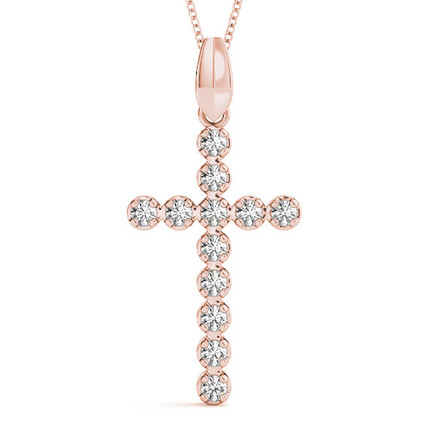 Brilliant Diamond Cross Pendant