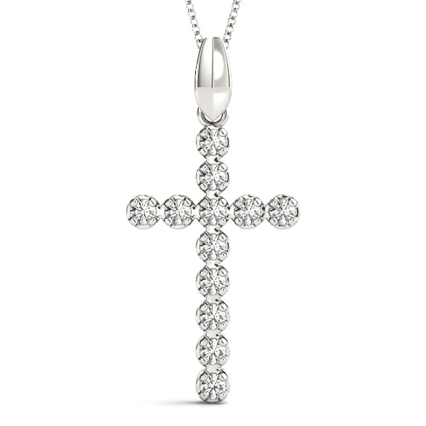 Brilliant Diamond Cross Pendant