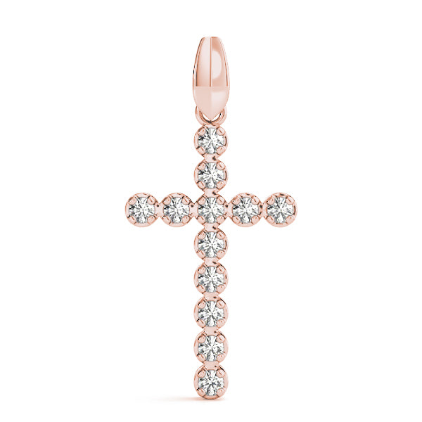 Brilliant Diamond Cross Pendant