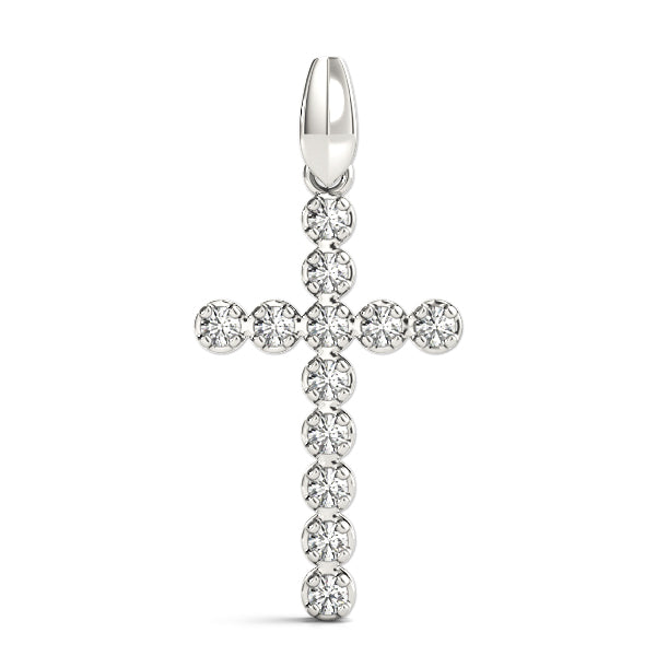 Brilliant Diamond Cross Pendant