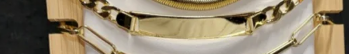 Custom engraved Gold filled bracelet