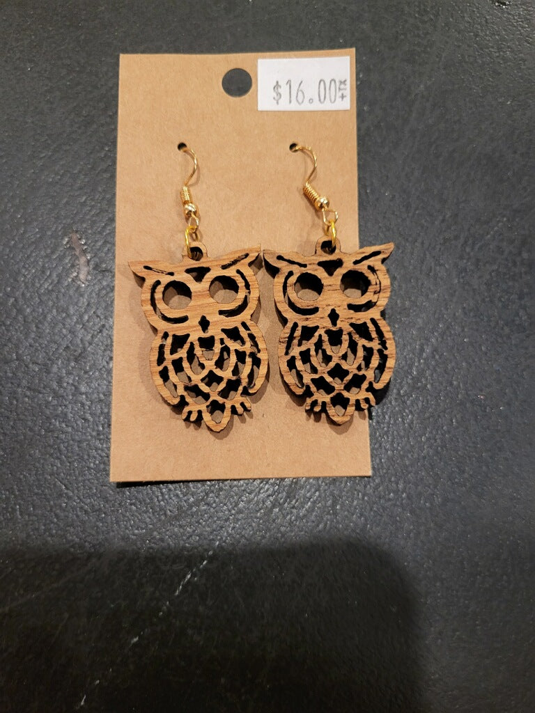 Bourbon Barrel Earrings