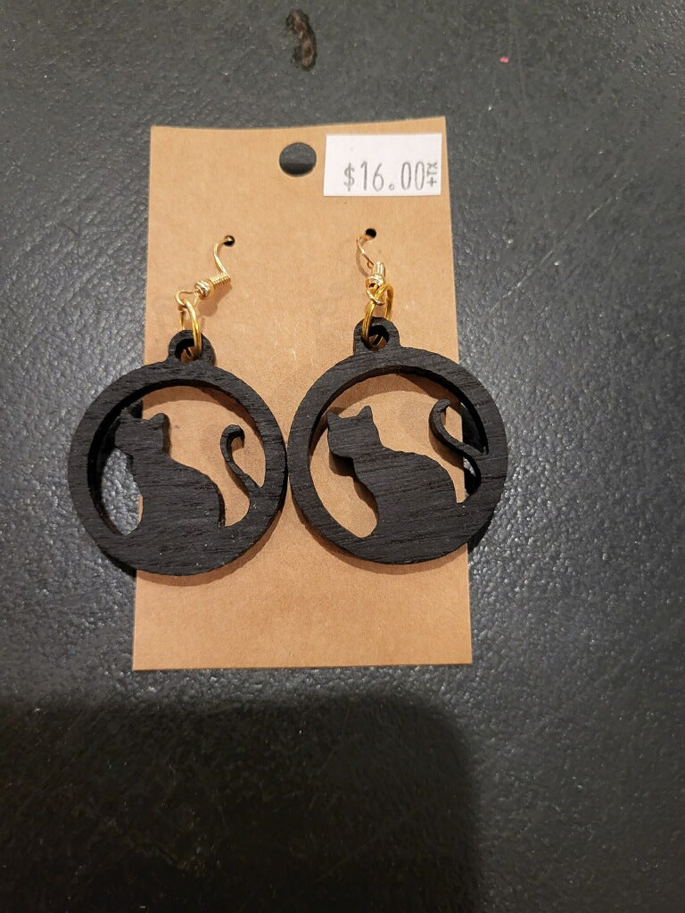 Bourbon Barrel Earrings