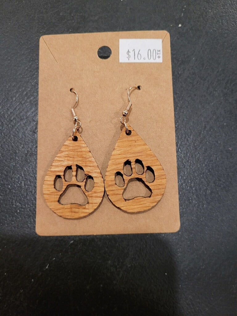 Bourbon Barrel Earrings