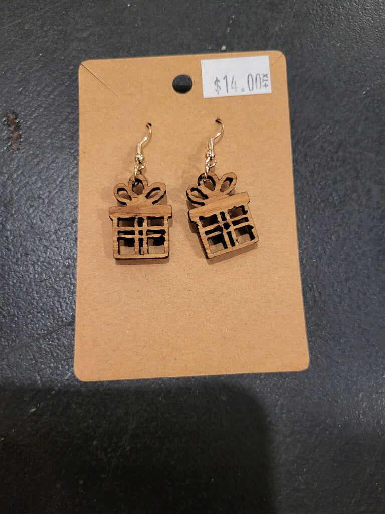 Bourbon Barrel Earrings